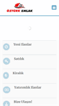 Mobile Screenshot of ozturkemlak.net